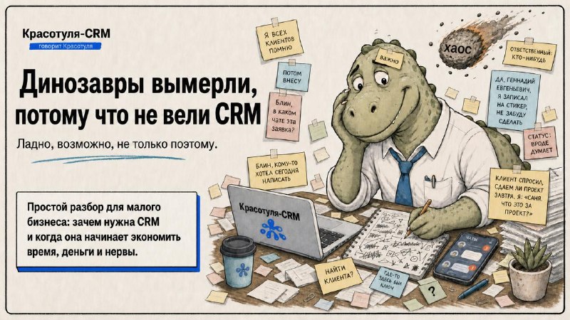 CRM простыми словами для малого бизнеса